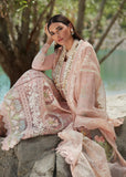 CRIMSON LUXURY LAWN BY SAIRA * SHAKIRA UNSTITCHED Chikkankari Affair - D2 B