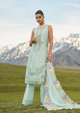 CRIMSON LUXURY LAWN BY SAIRA * SHAKIRA UNSTITCHED Pleated Perfection - D4 A