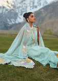 CRIMSON LUXURY LAWN BY SAIRA * SHAKIRA UNSTITCHED Pleated Perfection - D4 A