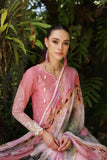 Noor Luxury Chikankari Lawn'24 D1-A Pink Ombre