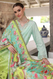 NOOR LUXURY CHIKANKARI LAWN'24 D5-A Aqua Ombre