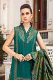 MARIA. B. Unstitched Linen | Emerald Green DL-1107