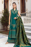 MARIA. B. Unstitched Linen | Emerald Green DL-1107