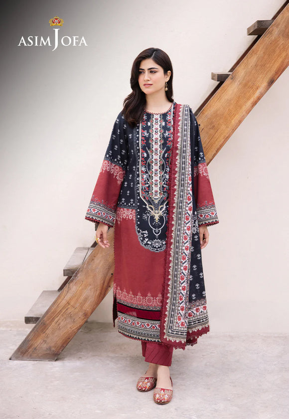 ASIM JOFA LAWN 3 PIECE SUIT AJBU-05