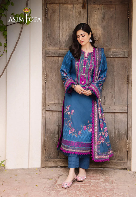 ASIM JOFA LAWN 3 PIECE SUIT AJBU-16