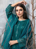 SAMAR EMBROIDERED SCHIFFLI LAWN 3 PIECE SUIT D2927