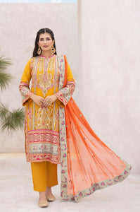 EMBROIDERED 3 PIECE SUIT ADA WORK NM1215