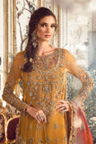 MARIA. B. Unstitched MBROIDERED | Mustard BD-2707 D7