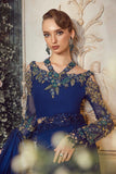 MARIA. B. Unstitched MBROIDERED | Cobalt Blue BD-2704 D4