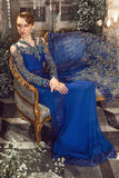 MARIA. B. Unstitched MBROIDERED | Cobalt Blue BD-2704 D4