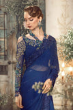 MARIA. B. Unstitched MBROIDERED | Cobalt Blue BD-2704 D4