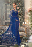 MARIA. B. Unstitched MBROIDERED | Cobalt Blue BD-2704 D4