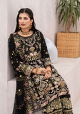 EMBROIDERED CHIFFON 3 PIECE SUIT ADA WORK NM1227