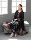 SLUB EMBROIDERED 3 PIECE SUIT D-3650 - AEZAL