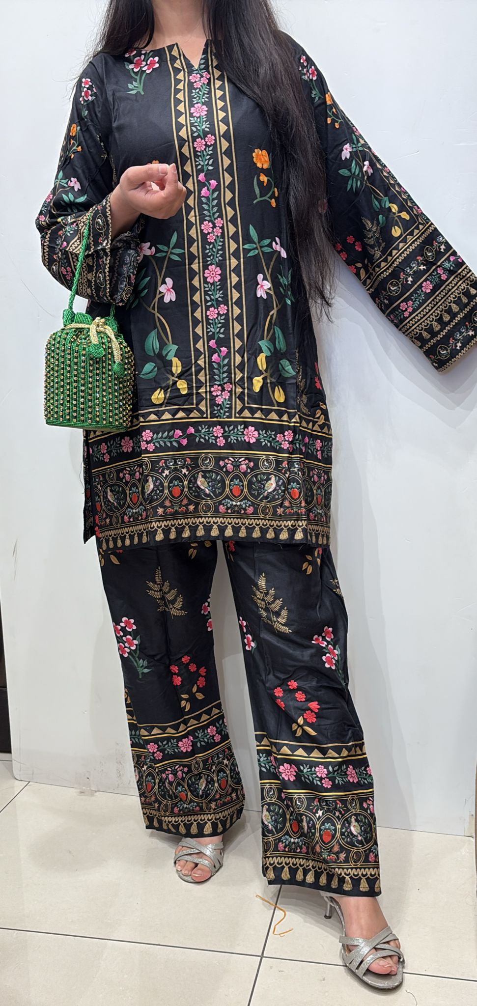 SC06- LINEN PRINT CO-ORD 2 PIECE SUIT