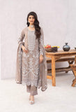 EMBROIDERED CHIFFON 3 PIECE SUIT ADA WORK NM1222