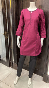 KHADDER KURTA TOP KK26