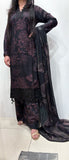 IZNIK INSPIRED DHANAK PRINT 3 PIECE SUIT ZD13