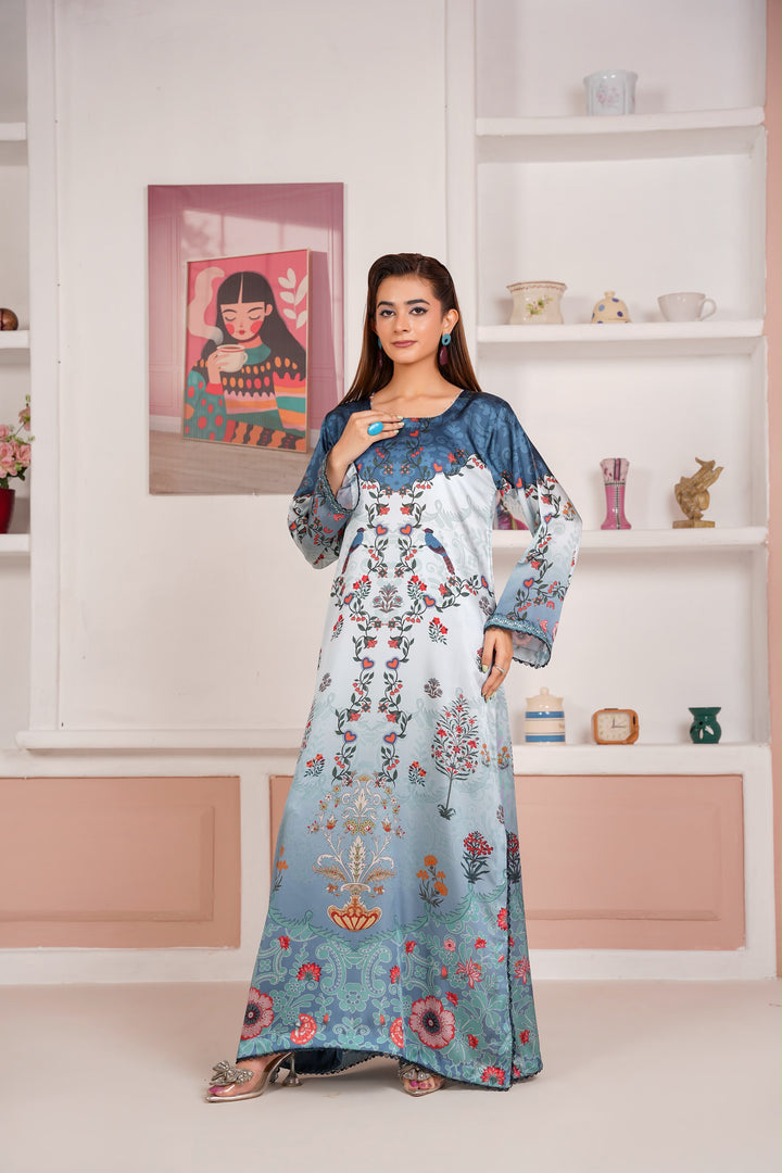 ZS02 - Elegant Silk 2-Piece co-ord Pakistani Suit