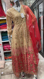 EMBROIDERED & EMBELLISHED NET DRESS 289A