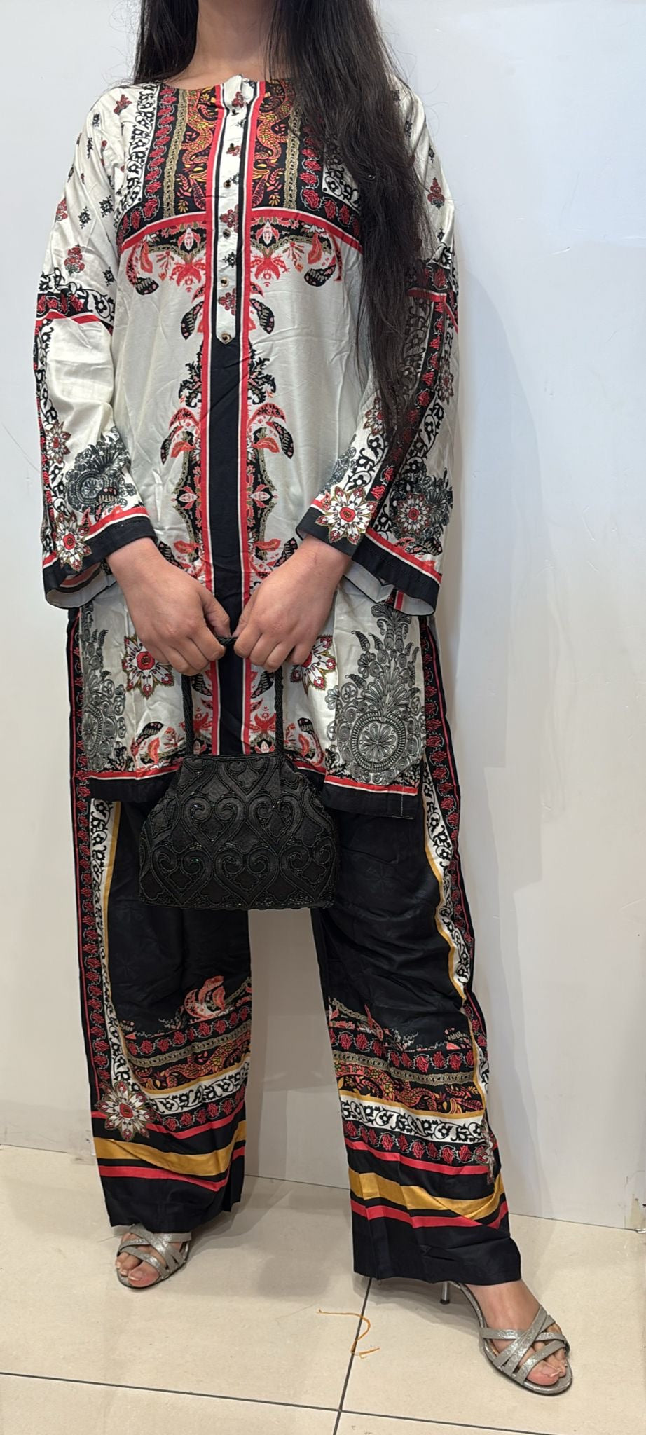 SC02- LINEN PRINT CO-ORD 2 PIECE SUIT