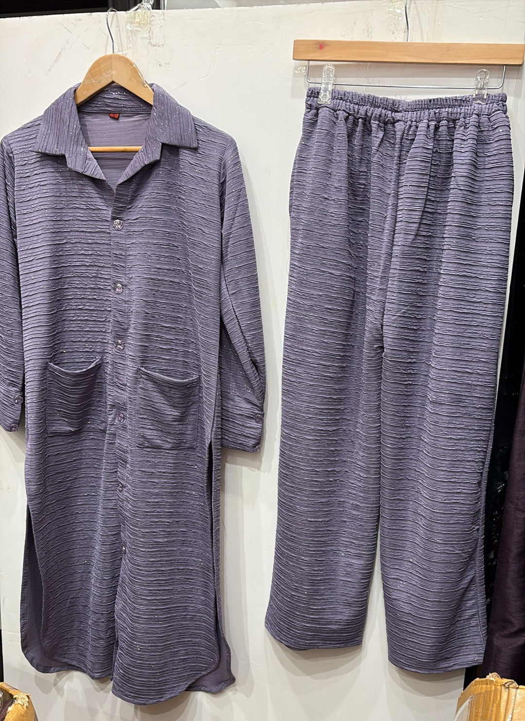 LC04 - LILAC WINTER LYCRA CO-ORD SETS