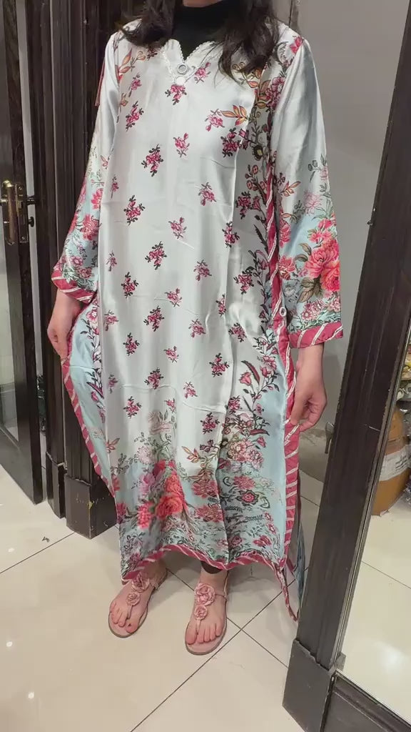 NS05 - Elegant Silk 2-Piece co-ord Pakistani Suit