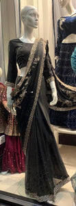 Embroidered & Embellished Saree and blouse SR22