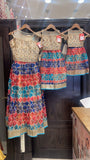 Girls Embroidered & Embellished Lenhga dress K607a