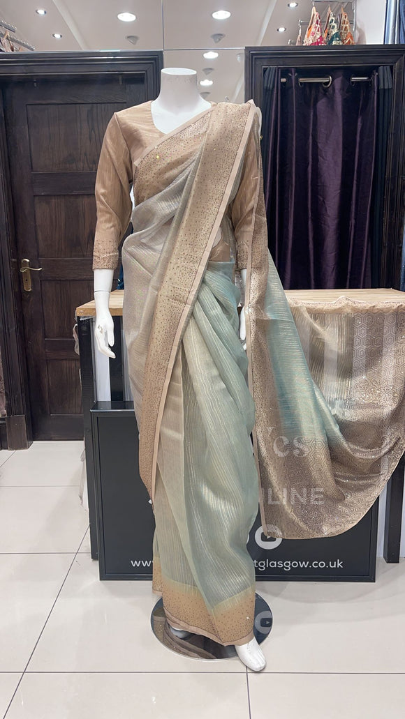 Embroidered & Embellished Saree and blouse SR20