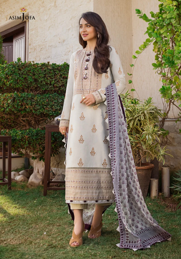 ASIM JOFA 2 PIECE AJRP-05-Unstitched