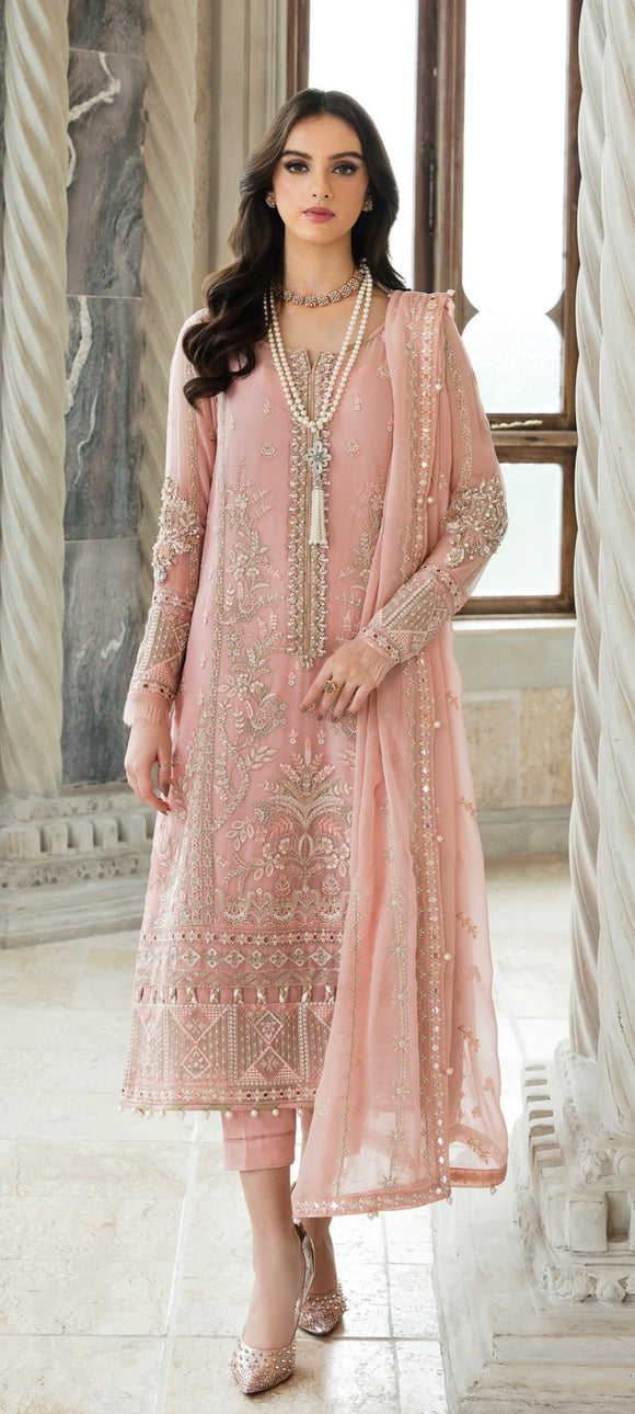 GULAAL Embroidered Chiffon Unstitched ISABELLA 01